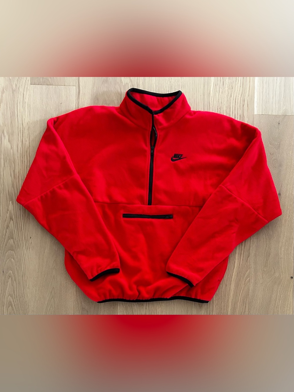Nike Club Fleece+ 1/2 Zip Pullover Jacket - Size Small